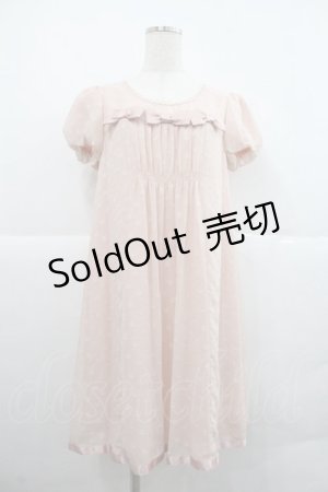 画像: Emily Temple cute / 3つリボンドットワンピース  ピンク×ピンク I-25-12-22-061-ET-OP-SA-ZI