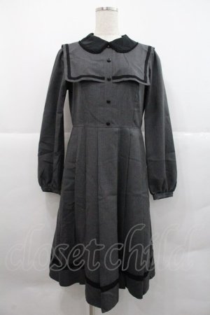 画像: Emily Temple cute / ダブルカラープリーツワンピース M グレー I-25-12-22-062-ET-OP-SA-ZI