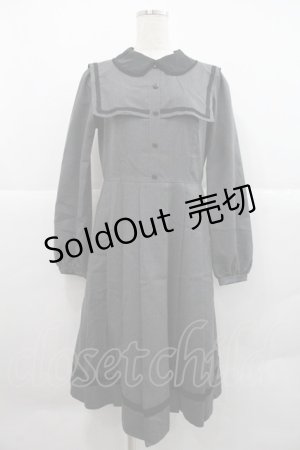 画像: Emily Temple cute / ダブルカラープリーツワンピース M グレー I-25-12-22-062-ET-OP-SA-ZI