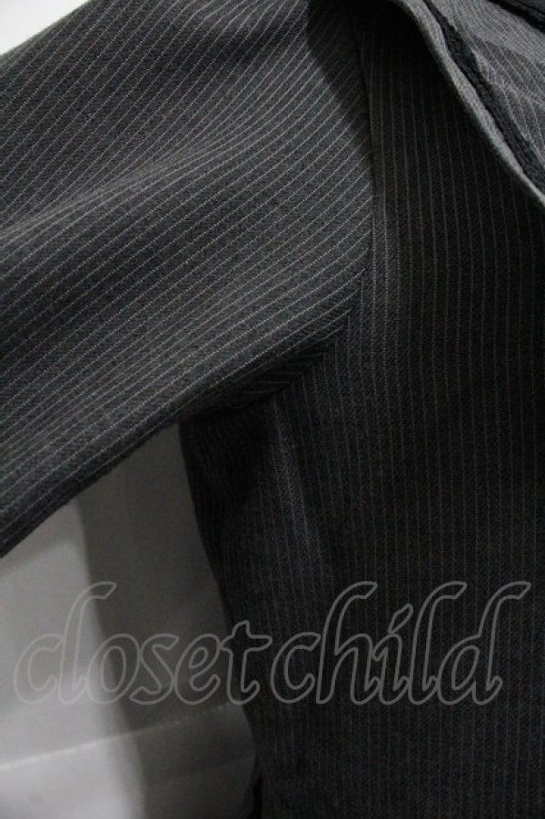 画像3: Emily Temple cute / ダブルカラープリーツワンピース M グレー I-25-12-22-062-ET-OP-SA-ZI (3)