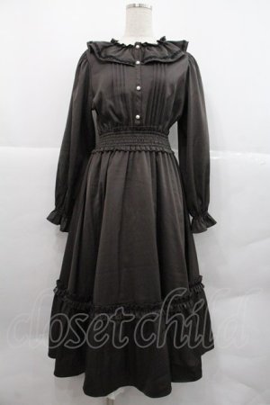 画像: m petit by misako / ワンピース M ブラウン I-25-12-22-063-LO-OP-SA-ZI