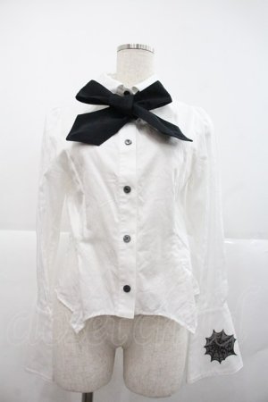 画像: ALICE and the PIRATES / 蜘蛛の巣ブラウス  オフホワイト I-25-12-22-007-PA-BL-SA-ZI