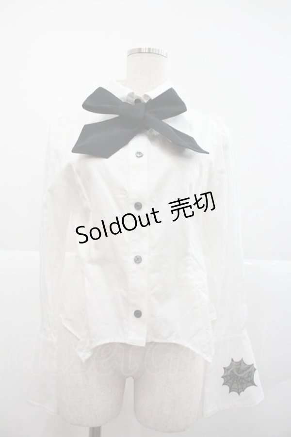 画像1: ALICE and the PIRATES / 蜘蛛の巣ブラウス  オフホワイト I-25-12-22-007-PA-BL-SA-ZI (1)