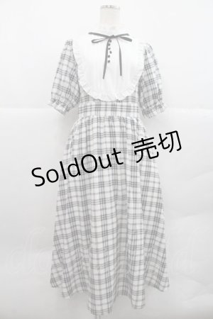 画像: m petit by misako / チェックキリカエワンピース L 中黒 I-25-12-22-067-LO-OP-SA-ZI