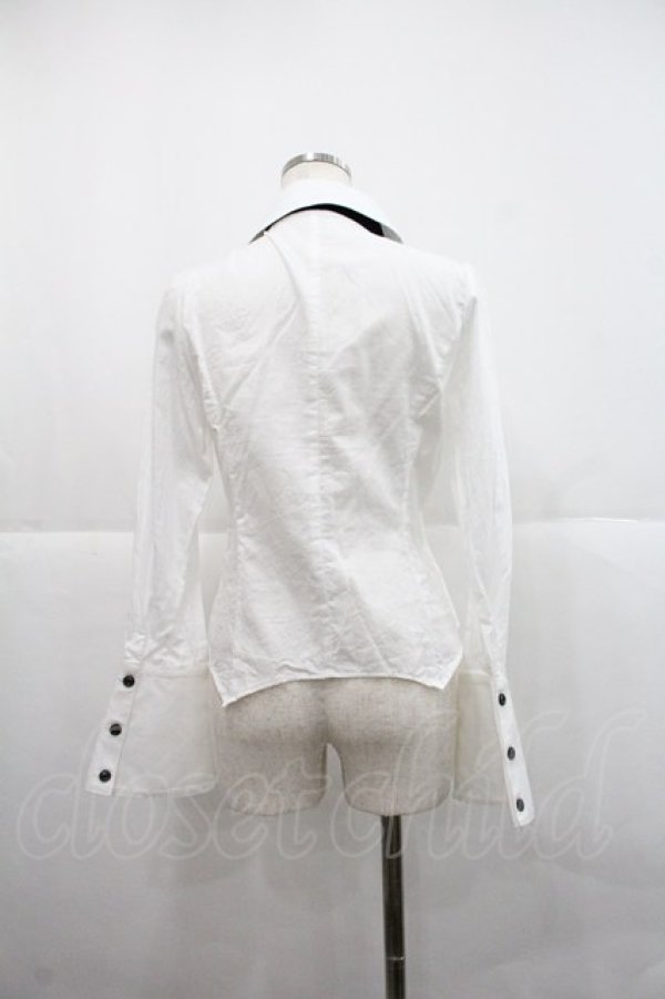 画像2: ALICE and the PIRATES / 蜘蛛の巣ブラウス  オフホワイト I-25-12-22-007-PA-BL-SA-ZI (2)