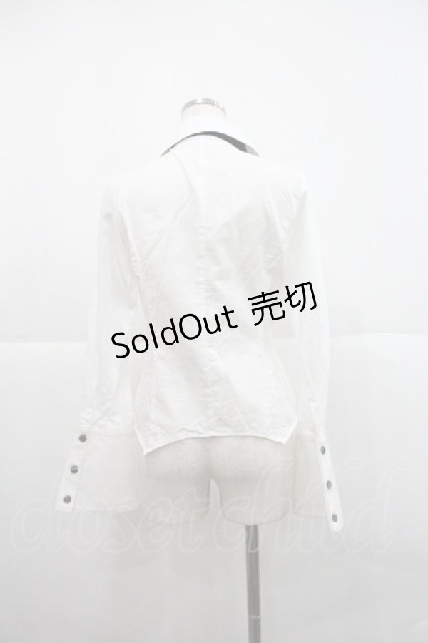 画像2: ALICE and the PIRATES / 蜘蛛の巣ブラウス  オフホワイト I-25-12-22-007-PA-BL-SA-ZI (2)