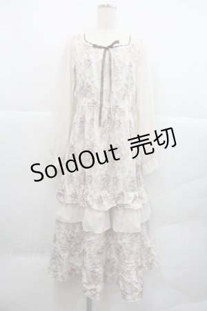 画像: axes femme / マドモワゼルワンピース M キナリ I-25-12-22-075-AX-OP-SA-ZI