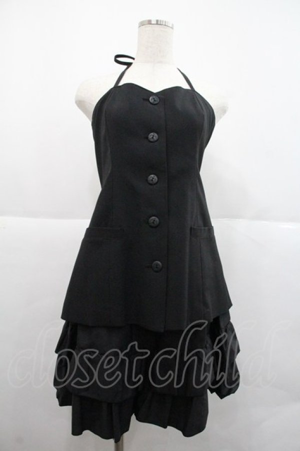 画像1: MIHO MATSUDA / キャミベストとスカートセット M ブラック I-25-12-22-082-GO-TO-SA-ZI (1)