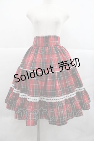 画像: Eri Aino's Collection / シャーロットの水曜日スカート S 赤チェック I-25-12-22-086-0-SK-SA-ZI