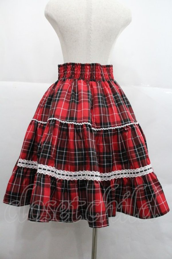画像2: Eri Aino's Collection / シャーロットの水曜日スカート S 赤チェック I-25-12-22-086-0-SK-SA-ZI (2)