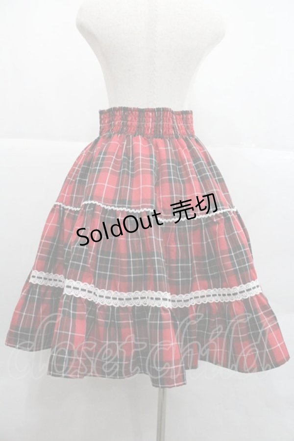 画像2: Eri Aino's Collection / シャーロットの水曜日スカート S 赤チェック I-25-12-22-086-0-SK-SA-ZI (2)
