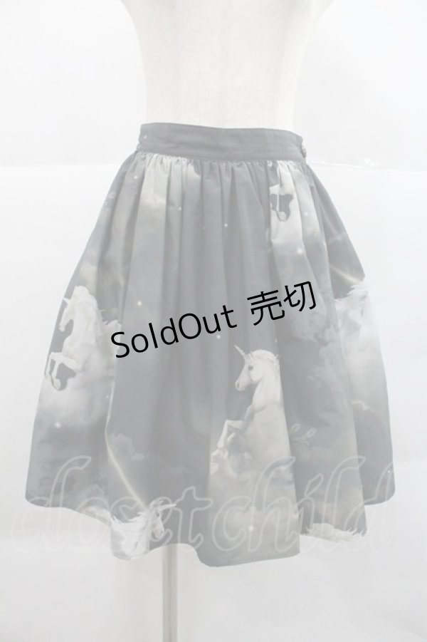 画像1: MILK / fantasticスカート  ブラックSKY I-25-12-22-088-ML-SK-SA-ZI (1)