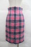 画像2: 31 sons de mode / チェックタイトスカート  ピンクＸ青 I-25-12-22-090-0-SK-SA-ZI (2)