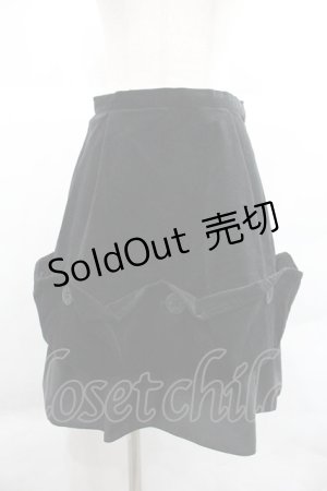 画像: MIHO MATSUDA / スカート・ルヴェ  ブラック I-25-12-22-096-GO-SK-SA-ZI