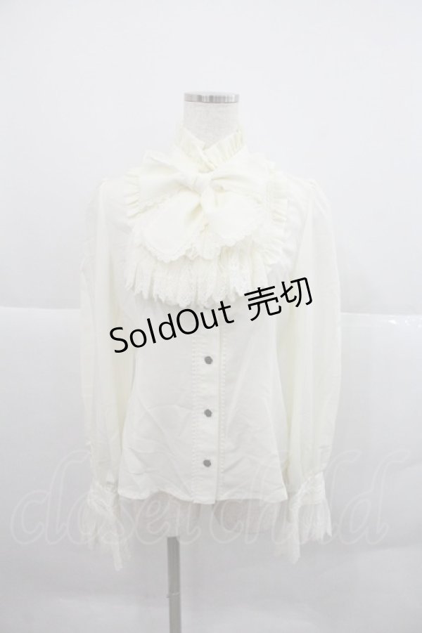 画像1: ALICE and the PIRATES / ミカエルブラウス  生成り I-25-12-22-011-PA-BL-SA-ZI (1)