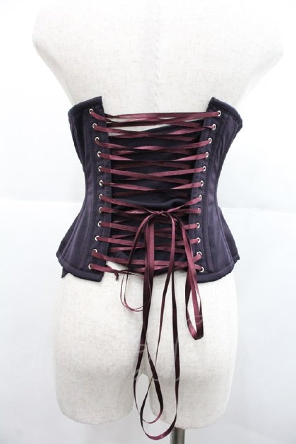 画像2: abilletage / コルセット 3 パープル I-25-12-22-104-GO-ZA-SA-ZI (2)