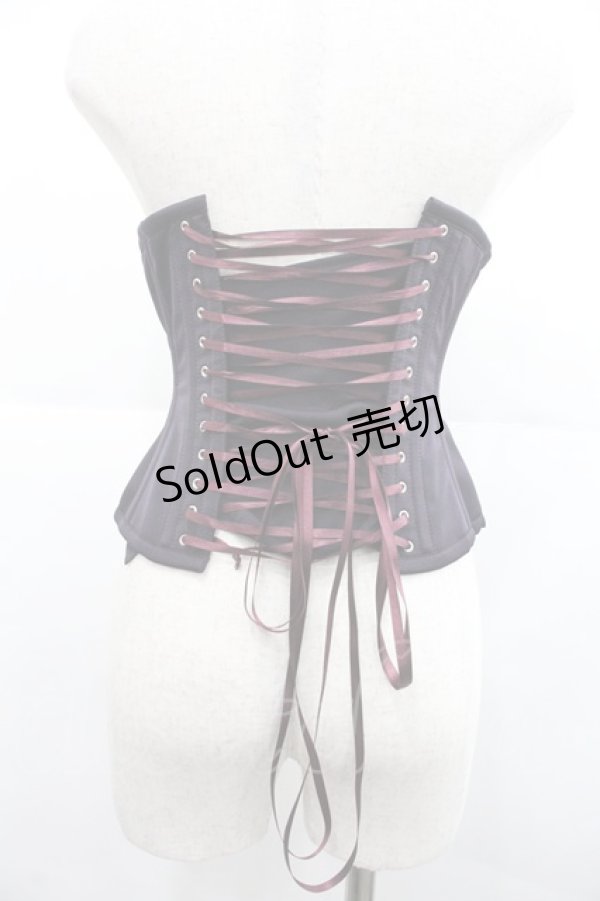 画像2: abilletage / コルセット 3 パープル I-25-12-22-104-GO-ZA-SA-ZI (2)