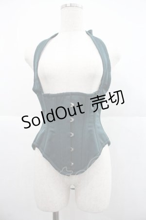 画像: abilletage / ベーシックデザインコルセット 3 グリーン I-25-12-22-105-GO-ZA-SA-ZI