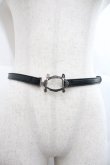 画像1: axes femme POETIQUE / カトラリースライドベルト  黒 I-25-12-22-108-AX-ZA-TE-ZI (1)