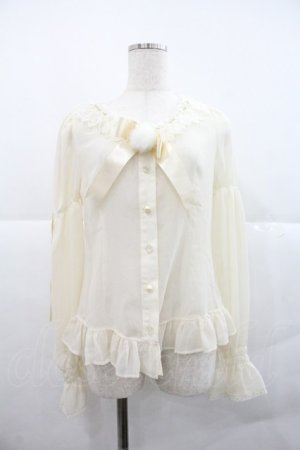 画像: ALICE and the PIRATES / コロンビーヌブラウス  アイボリー I-25-12-22-015-PA-BL-SA-ZI