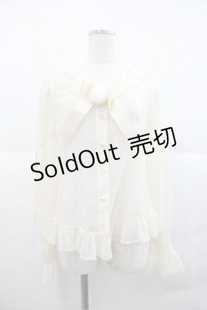 画像: ALICE and the PIRATES / コロンビーヌブラウス  アイボリー I-25-12-22-015-PA-BL-SA-ZI