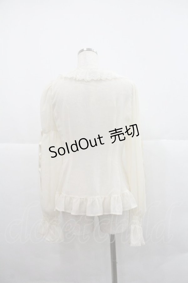 画像2: ALICE and the PIRATES / コロンビーヌブラウス  アイボリー I-25-12-22-015-PA-BL-SA-ZI (2)