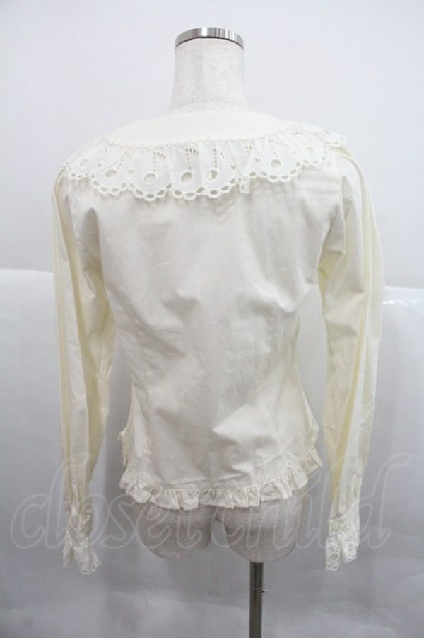 画像2: BABY,THE STARS SHINE BRIGHT / La La La ♪ Swingブラウス  生成り I-25-12-22-016-BA-BL-SA-ZI (2)