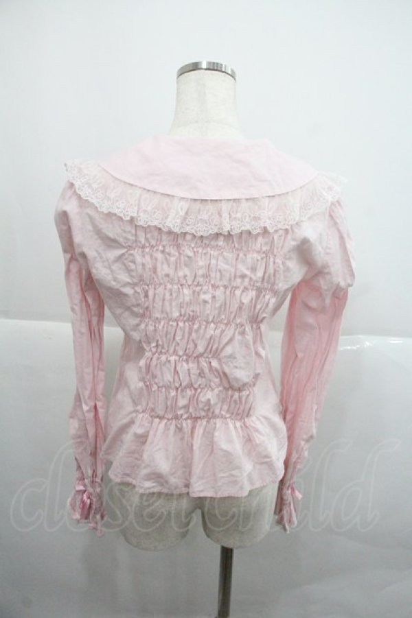 画像2: Angelic Pretty / リリカルバニーレースブラウス  ピンク I-25-12-22-002-AP-BL-SA-ZI (2)
