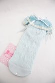 画像1: Angelic Pretty / マーガレットクルー丈ソックス  サックス I-25-12-24-037-AP-ZA-SA-ZI (1)