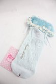 画像2: Angelic Pretty / マーガレットクルー丈ソックス  サックス I-25-12-24-037-AP-ZA-SA-ZI (2)