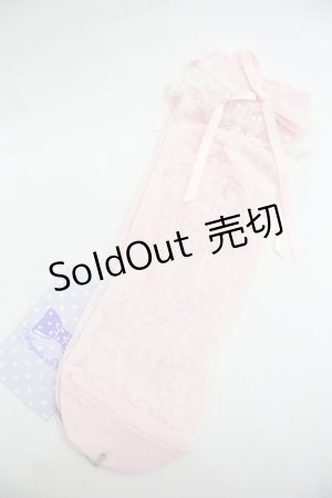 画像: Angelic Pretty / Dream Cross クルー丈ソックス  ピンク I-25-12-24-039-AP-ZA-SA-ZI