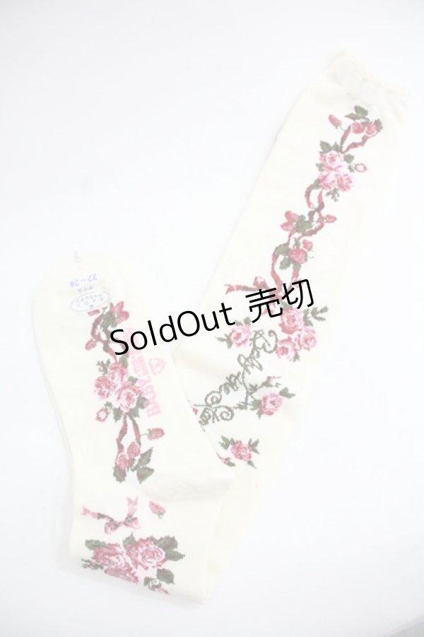 画像2: BABY,THE STARS SHINE BRIGHT / スウィーティーギンガムボーダー柄オーバーニー  生成 I-25-12-24-040-BA-ZA-SA-ZI (2)