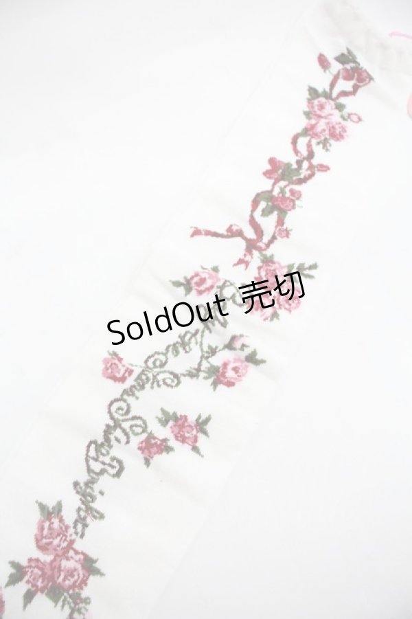 画像3: BABY,THE STARS SHINE BRIGHT / スウィーティーギンガムボーダー柄オーバーニー  白 I-25-12-24-041-BA-ZA-SA-ZI (3)