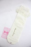 画像2: Angelic Pretty / Lacyクルー丈ソックス  アイボリー I-25-12-24-042-AP-ZA-SA-ZI (2)