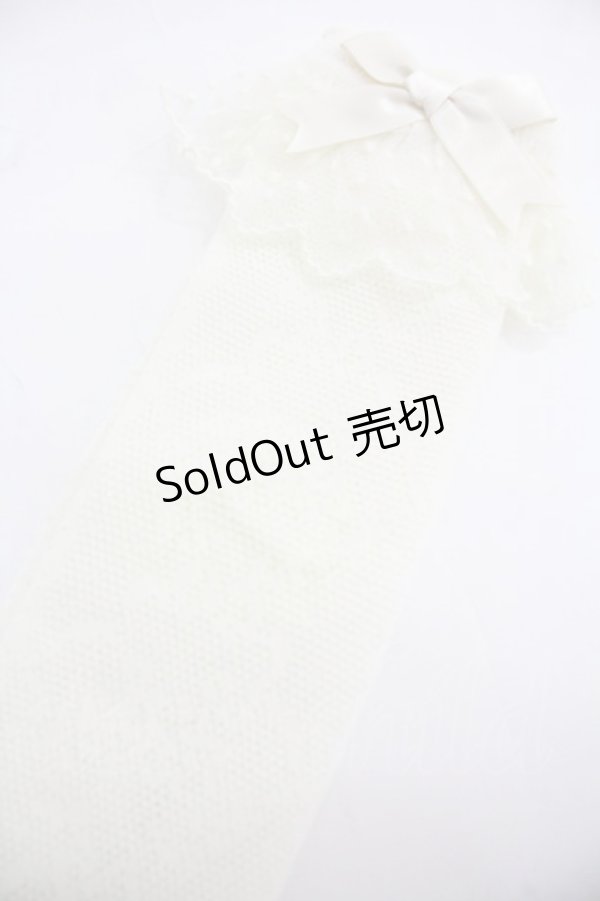 画像3: Angelic Pretty / Lacyクルー丈ソックス  アイボリー I-25-12-24-042-AP-ZA-SA-ZI (3)