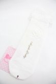 画像2: Angelic Pretty / Lacyクルー丈ソックス  白 I-25-12-24-046-AP-ZA-SA-ZI (2)