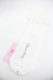 画像2: Angelic Pretty / Lacyクルー丈ソックス  白 I-25-12-24-047-AP-ZA-SA-ZI (2)