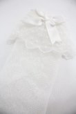 画像3: Angelic Pretty / Lacyクルー丈ソックス  白 I-25-12-24-047-AP-ZA-SA-ZI (3)