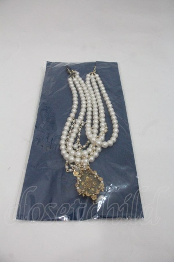 画像1: ALICE and the PIRATES / セイレーンパールチョーカー  白Ｘゴールド I-25-12-24-005-PA-AC-SA-ZI (1)