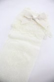 画像3: Angelic Pretty / Lacyクルー丈ソックス  アイボリー I-25-12-24-049-AP-ZA-SA-ZI (3)