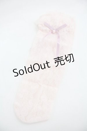 画像: Angelic Pretty / プティガーデンクルー丈ソックス  ピンク I-25-12-24-051-AP-ZA-SA-ZI