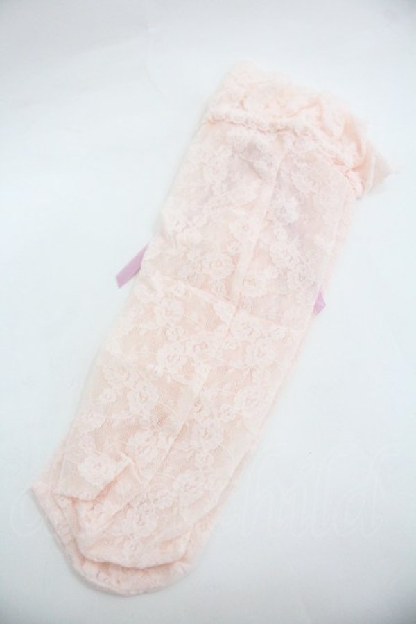 画像2: Angelic Pretty / プティガーデンクルー丈ソックス  ピンク I-25-12-24-051-AP-ZA-SA-ZI (2)