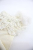 画像3: BABY,THE STARS SHINE BRIGHT / Bichon Cirqueクルー丈ソックス  生成り I-25-12-24-054-BA-ZA-SA-ZI (3)