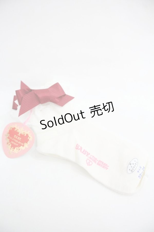 画像2: BABY,THE STARS SHINE BRIGHT / Sweet Cherriesクルーソックス  白Ｘ赤 I-25-12-24-055-BA-ZA-SA-ZI (2)