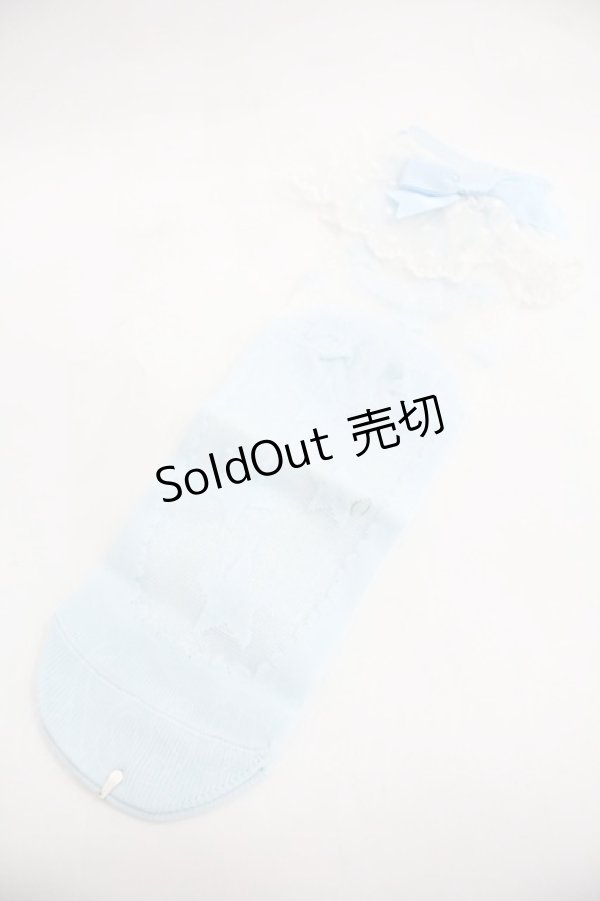 画像1: Angelic Pretty / Twinkle Starクルー丈ソックス  サックス I-25-12-24-057-AP-ZA-SA-ZI (1)