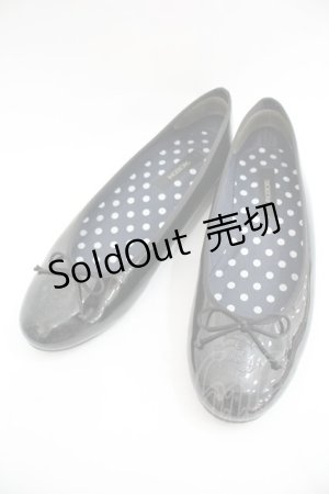 画像: INGEBORG / バレエシューズ 5 黒 I-25-12-24-060-LO-SH-SA-ZI