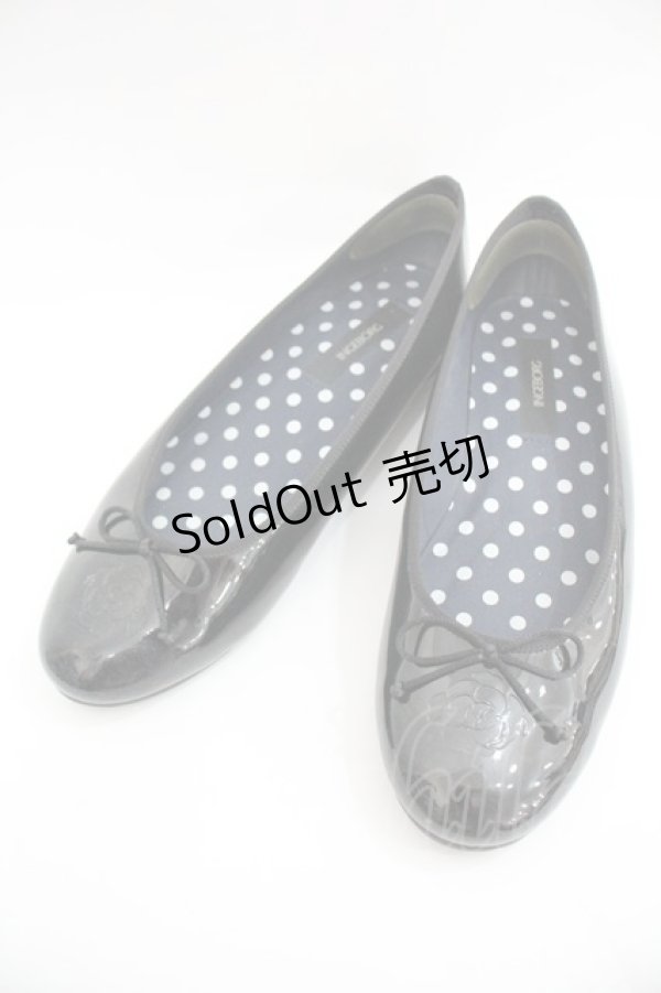 画像1: INGEBORG / バレエシューズ 5 黒 I-25-12-24-060-LO-SH-SA-ZI (1)