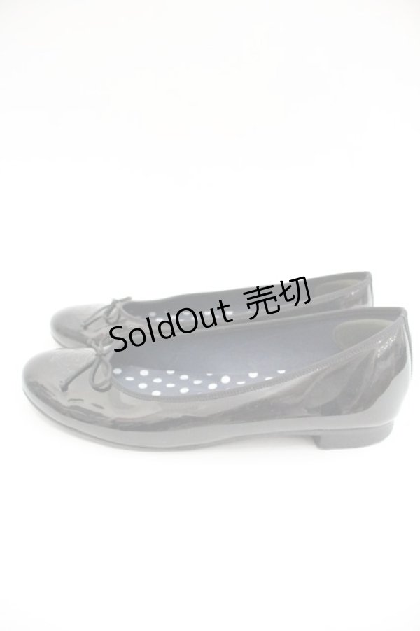 画像2: INGEBORG / バレエシューズ 5 黒 I-25-12-24-060-LO-SH-SA-ZI (2)