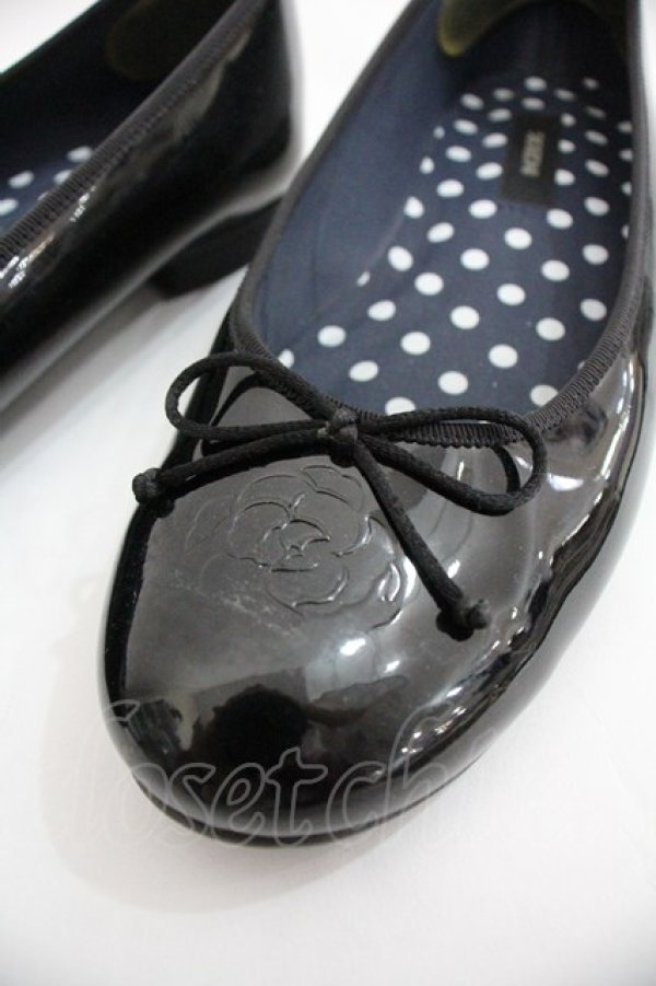 画像4: INGEBORG / バレエシューズ 5 黒 I-25-12-24-060-LO-SH-SA-ZI (4)