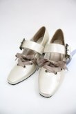 画像1: axes femme kawaii / バックルデザインパンプス L ベージュ I-25-12-24-063-AX-SH-TE-ZI (1)